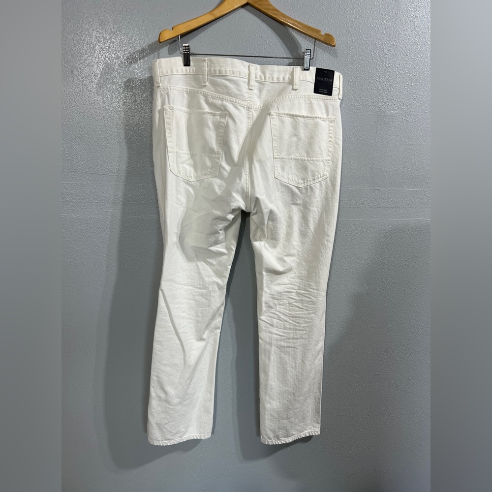 Nautica Men's Slim White Jeans 38x32 - Picture 6 of 6